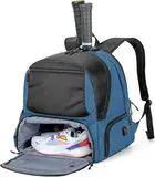 DSLEAF Tennis Backpack Holds 2 Rackets